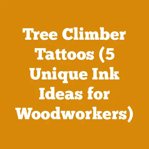 Tree Climber Tattoos (5 Unique Ink Ideas for Woodworkers)
