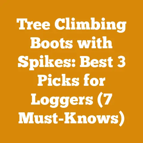 Tree Climbing Boots with Spikes: Best 3 Picks for Loggers (7 Must-Knows)