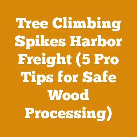 Tree Climbing Spikes Harbor Freight (5 Pro Tips for Safe Wood Processing)