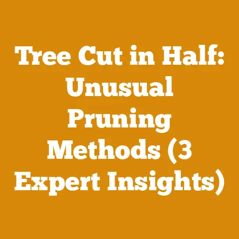 Tree Cut in Half: Unusual Pruning Methods (3 Expert Insights)