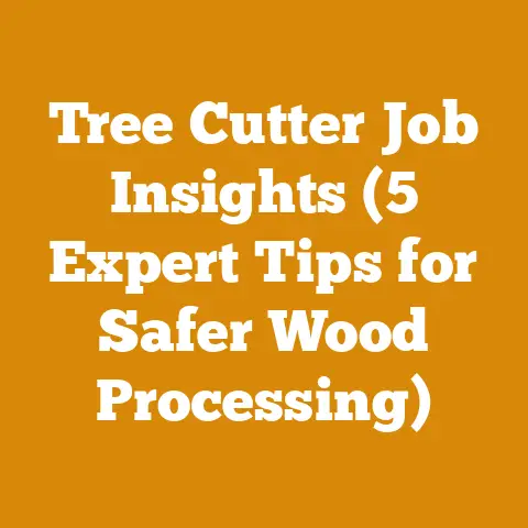 Tree Cutter Job Insights (5 Expert Tips for Safer Wood Processing)