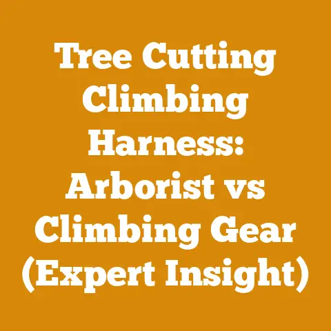 Tree Cutting Climbing Harness: Arborist vs Climbing Gear (Expert Insight)