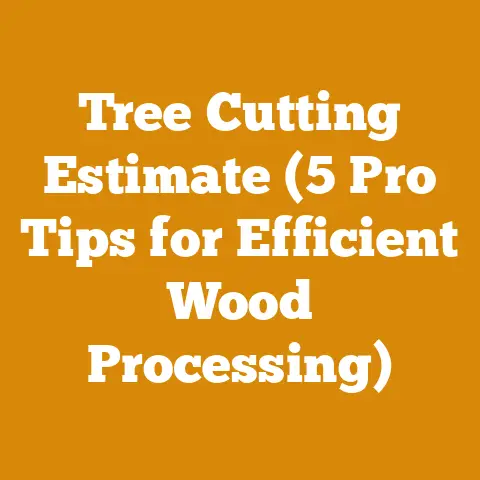 Tree Cutting Estimate (5 Pro Tips for Efficient Wood Processing)