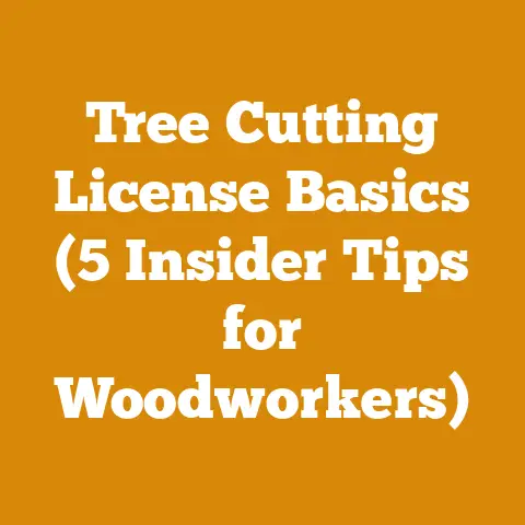 Tree Cutting License Basics (5 Insider Tips for Woodworkers)