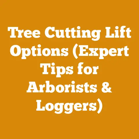 Tree Cutting Lift Options (Expert Tips for Arborists & Loggers)