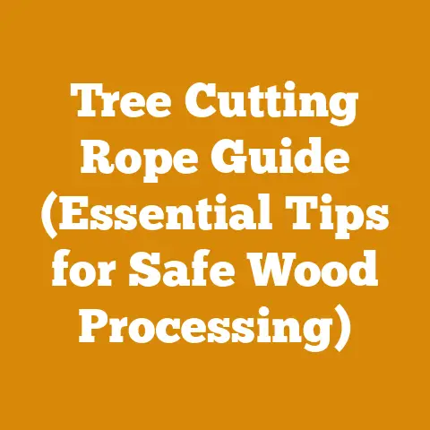 Tree Cutting Rope Guide (Essential Tips for Safe Wood Processing)