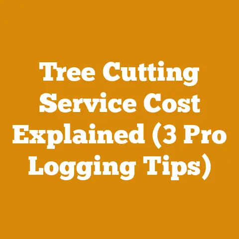 Tree Cutting Service Cost Explained (3 Pro Logging Tips)