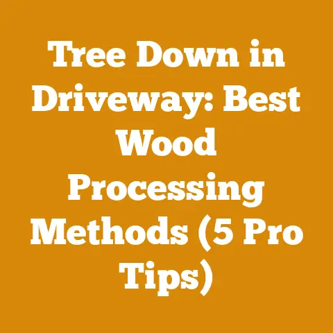 Tree Down in Driveway: Best Wood Processing Methods (5 Pro Tips)