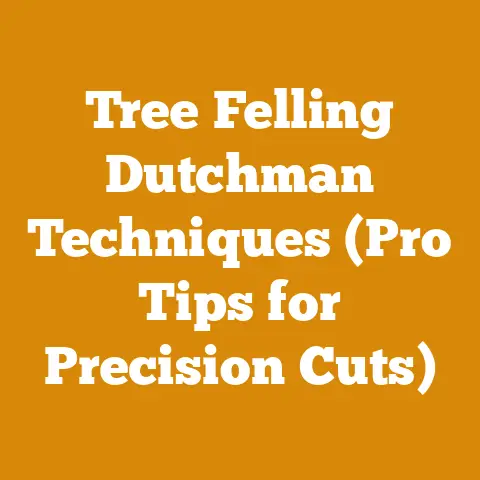Tree Felling Dutchman Techniques (Pro Tips for Precision Cuts)