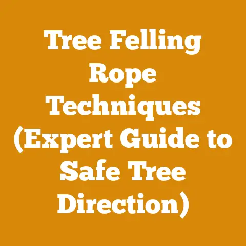 Tree Felling Rope Techniques (Expert Guide to Safe Tree Direction)