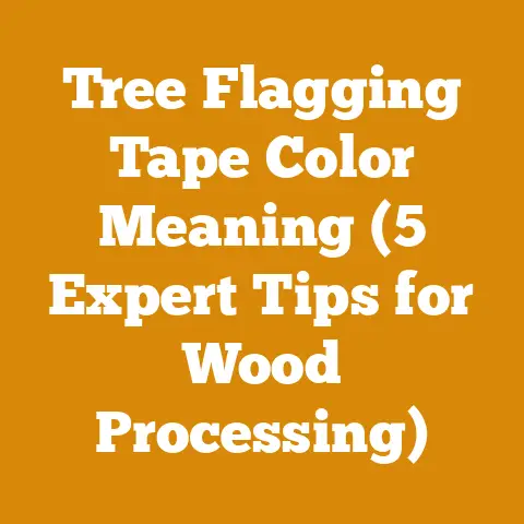 Tree Flagging Tape Color Meaning (5 Expert Tips for Wood Processing)