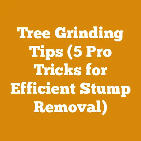 Tree Grinding Tips (5 Pro Tricks for Efficient Stump Removal)