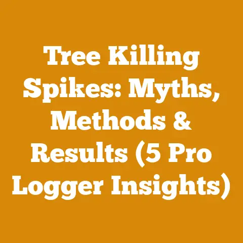 Tree Killing Spikes: Myths, Methods & Results (5 Pro Logger Insights)