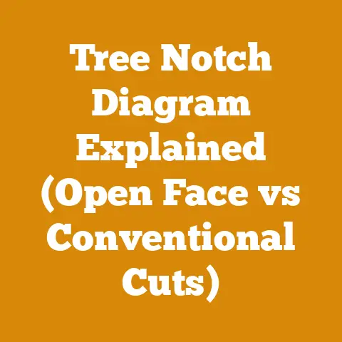 Tree Notch Diagram Explained (Open Face vs Conventional Cuts)