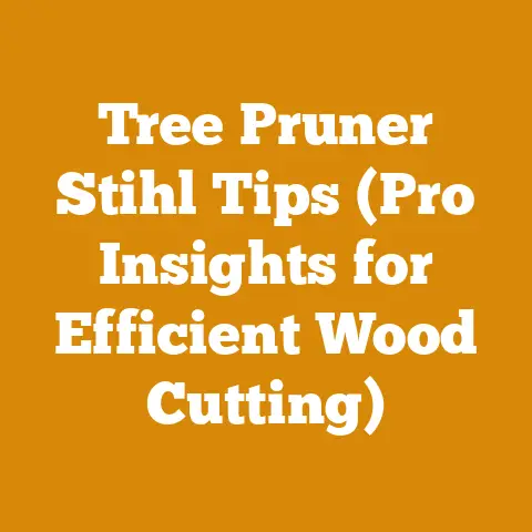 Tree Pruner Stihl Tips (Pro Insights for Efficient Wood Cutting)