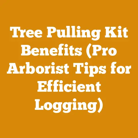 Tree Pulling Kit Benefits (Pro Arborist Tips for Efficient Logging)