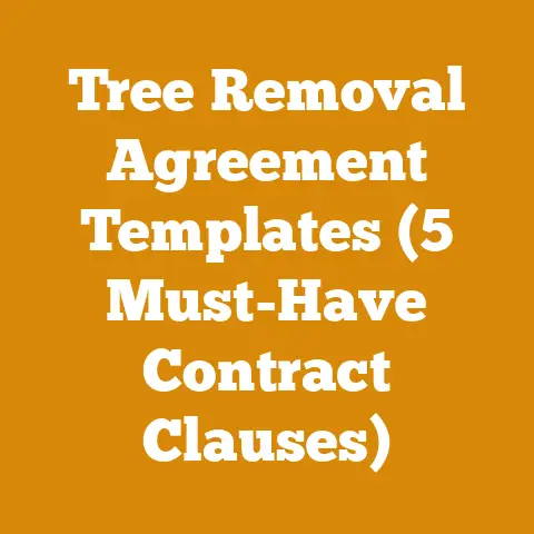 Tree Removal Agreement Templates (5 Must-Have Contract Clauses)