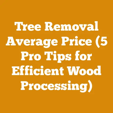 Tree Removal Average Price (5 Pro Tips for Efficient Wood Processing)