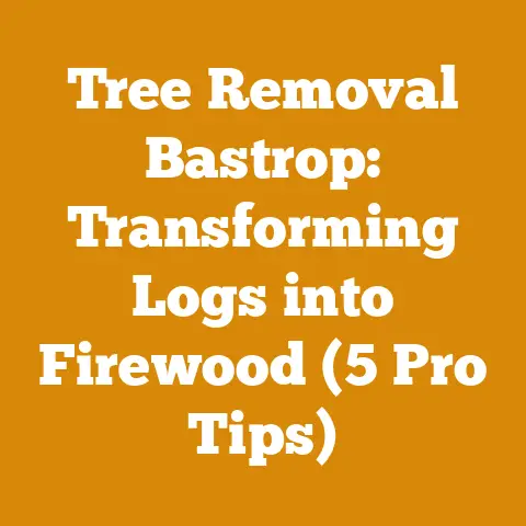 Tree Removal Bastrop: Transforming Logs into Firewood (5 Pro Tips)