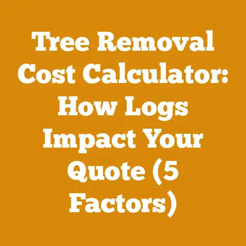 Tree Removal Cost Calculator: How Logs Impact Your Quote (5 Factors)