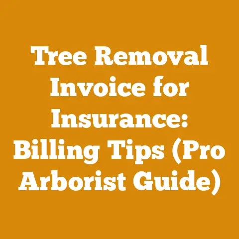 Tree Removal Invoice for Insurance: Billing Tips (Pro Arborist Guide)