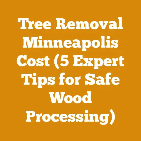 Tree Removal Minneapolis Cost (5 Expert Tips for Safe Wood Processing)