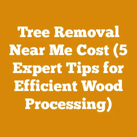 Tree Removal Near Me Cost (5 Expert Tips for Efficient Wood Processing)