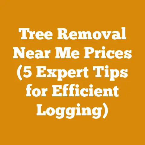 Tree Removal Near Me Prices (5 Expert Tips for Efficient Logging)