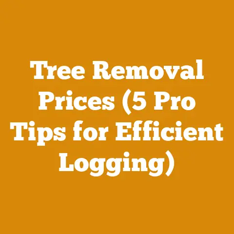 Tree Removal Prices (5 Pro Tips for Efficient Logging)