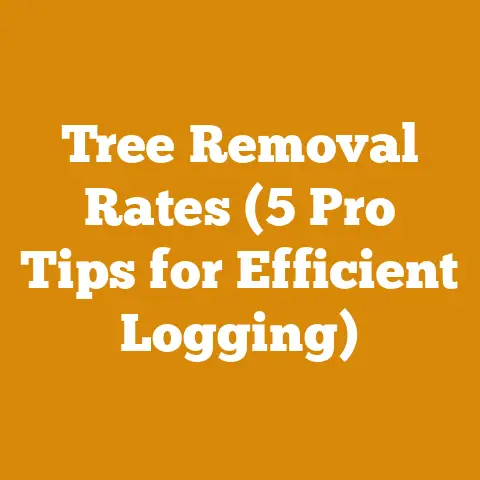 Tree Removal Rates (5 Pro Tips for Efficient Logging)
