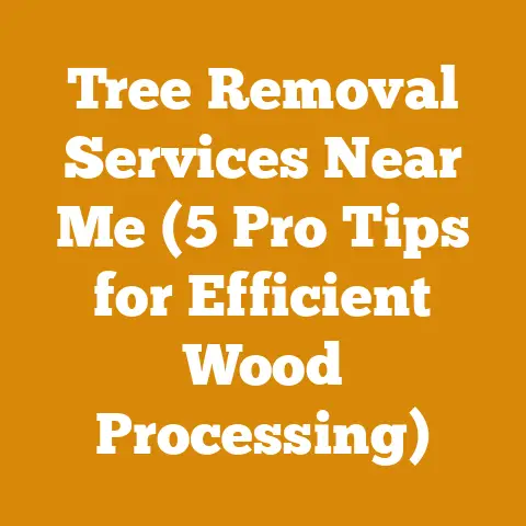 Tree Removal Services Near Me (5 Pro Tips for Efficient Wood Processing)