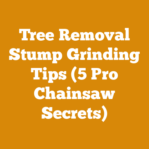 Tree Removal Stump Grinding Tips (5 Pro Chainsaw Secrets)