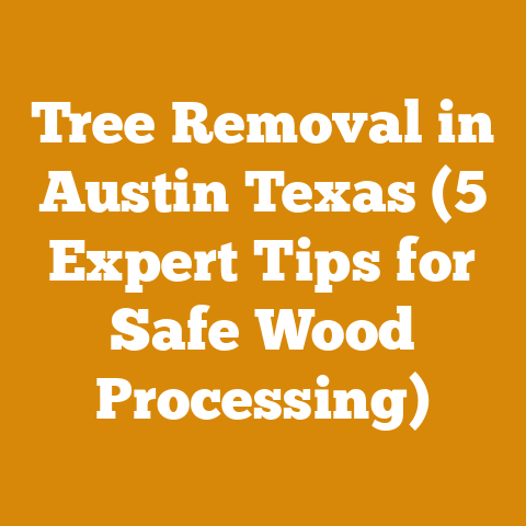 Tree Removal in Austin Texas (5 Expert Tips for Safe Wood Processing)
