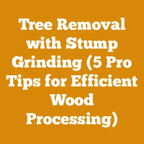 Tree Removal with Stump Grinding (5 Pro Tips for Efficient Wood Processing)