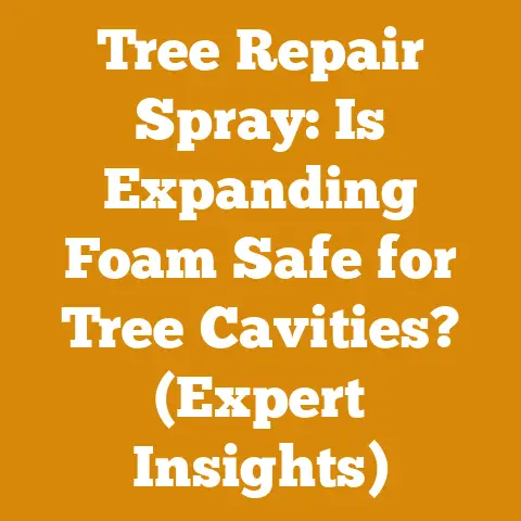 Tree Repair Spray: Is Expanding Foam Safe for Tree Cavities? (Expert Insights)