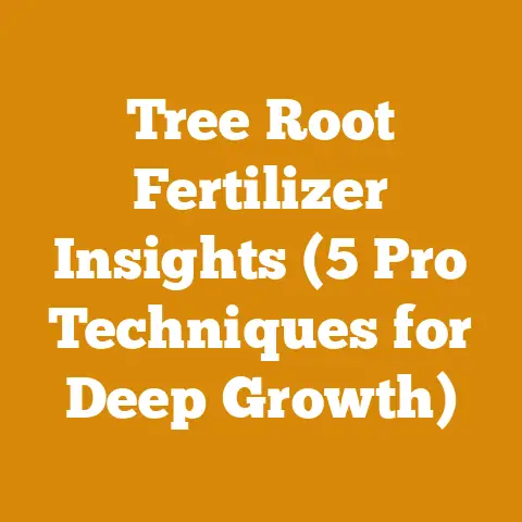 Tree Root Fertilizer Insights (5 Pro Techniques for Deep Growth)