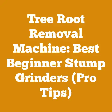 Tree Root Removal Machine: Best Beginner Stump Grinders (Pro Tips)