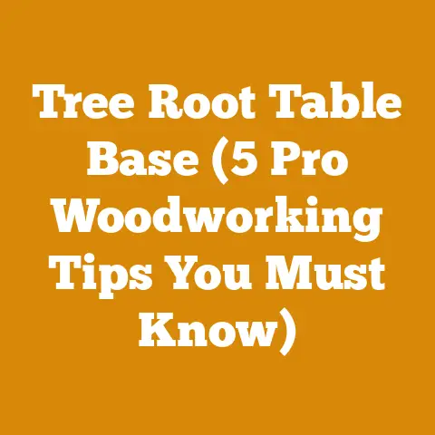Tree Root Table Base (5 Pro Woodworking Tips You Must Know)