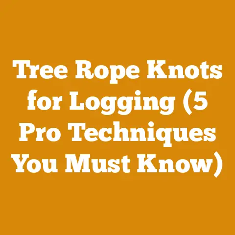 Tree Rope Knots for Logging (5 Pro Techniques You Must Know)
