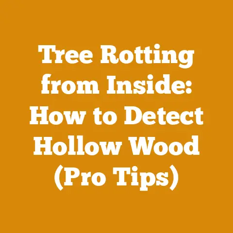 Tree Rotting from Inside: How to Detect Hollow Wood (Pro Tips)