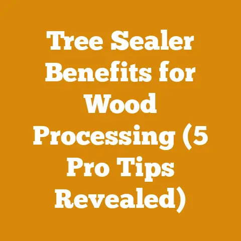Tree Sealer Benefits for Wood Processing (5 Pro Tips Revealed)
