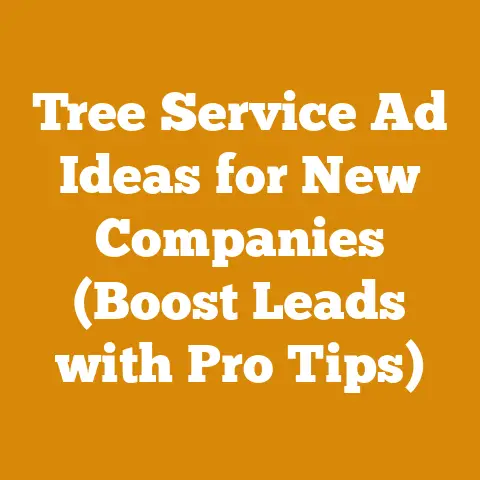 Tree Service Ad Ideas for New Companies (Boost Leads with Pro Tips)