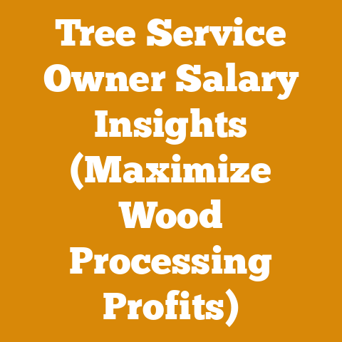Tree Service Owner Salary Insights (Maximize Wood Processing Profits)