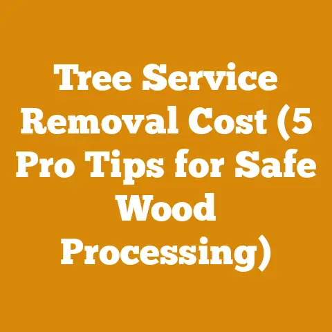 Tree Service Removal Cost (5 Pro Tips for Safe Wood Processing)