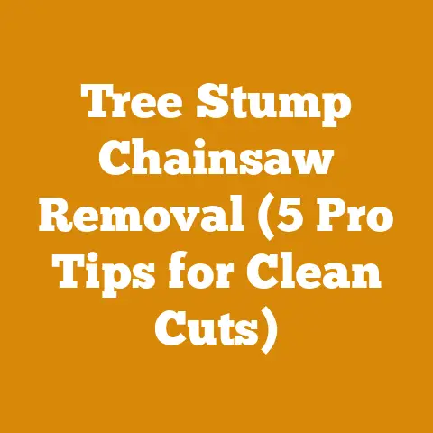 Tree Stump Chainsaw Removal (5 Pro Tips for Clean Cuts)