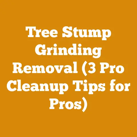Tree Stump Grinding Removal (3 Pro Cleanup Tips for Pros)