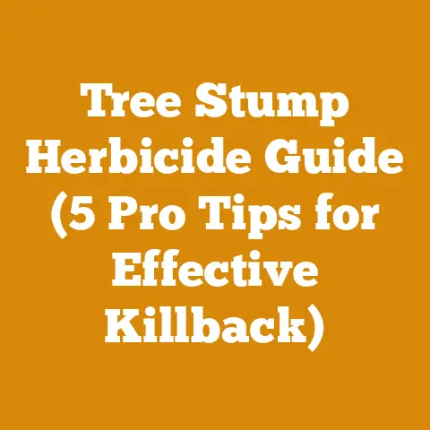 Tree Stump Herbicide Guide (5 Pro Tips for Effective Killback)