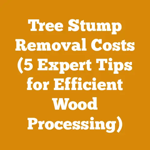 Tree Stump Removal Costs (5 Expert Tips for Efficient Wood Processing)