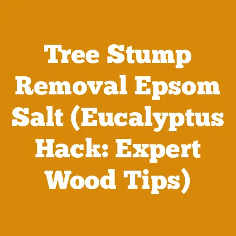 Tree Stump Removal Epsom Salt (Eucalyptus Hack: Expert Wood Tips)