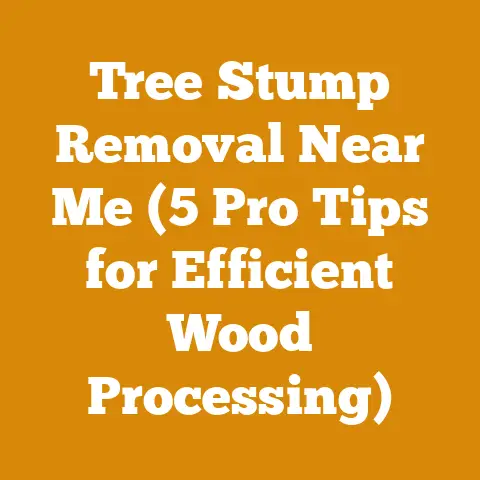 Tree Stump Removal Near Me (5 Pro Tips for Efficient Wood Processing)